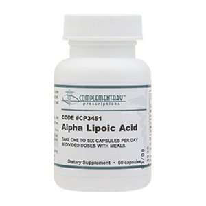  Complementary Prescriptions Alpha Lipoic Acid 100 mg 60 