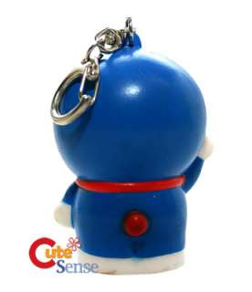 Doraemon Squeeze Sound Key Chain Cute PVC Figure NEW!  