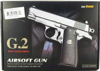 G2 METAL Airsoft Spring Pistol Handgun Compact Small Gun FREE SHIPPING 