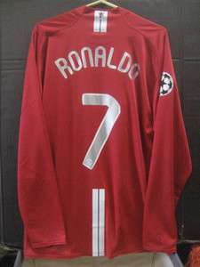   Nike Manchester United Ronaldo Player Issue Home C/L L/S Jersey  