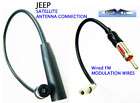 JEEP Antenna Adapter FM Modulator Wire Set 1997 2010