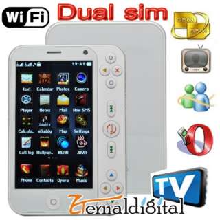 New Unlocked Dual SIM WIFI TV Cell Phone Mobile Game Player  AT&T 