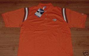 CLEVELAND BROWNS POLO MEDIUM AUTHENTIC REEBOK NFL  