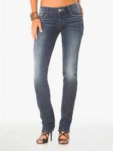 WOMEN GUESS MARCIANO SYMBOLIC STRAIGHT STUDDED JEANS 24  