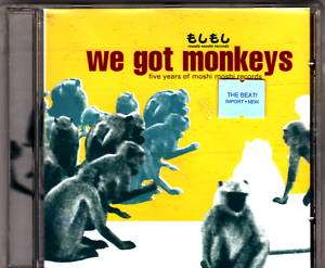 We Got Monkeys Various (Moshi Moshi Records, New CD)  