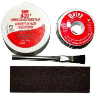 Oatey H 20/5 Water Soluble Paste Flux Kit With Safe Flo Solder 50691 
