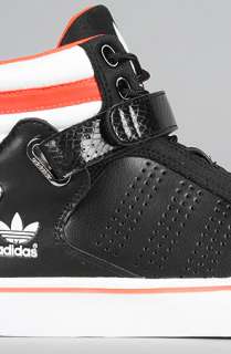 adidas The Adirise Mid Sneaker Black and White  Karmaloop 