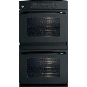 GE 30 In. Electric Convection Double Wall Oven in Black JTP75DPBB at 