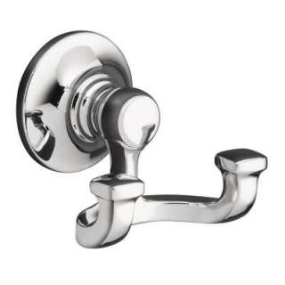   Double Robe Hook in Polished Chrome K 11414 CP 