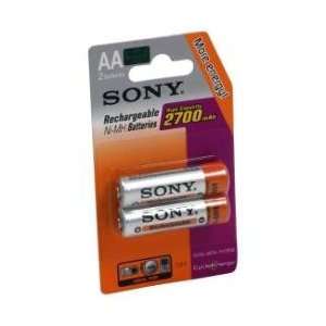 Sony NiMH Akku Mignon AA 1,2 V 2700 mAh 2er Pack  
