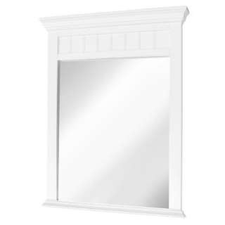 Foremost Westchester 30.125 In. Wall Mirror in White WEWM2430 at The 