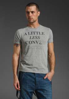 SCOTCH & SODA A Little Less Conversation Tee in Grey at Revolve 