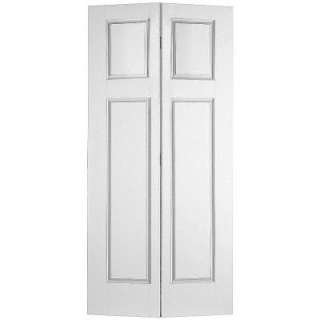   80 In. White 3 Panel Interior Bi Fold Door 10522 
