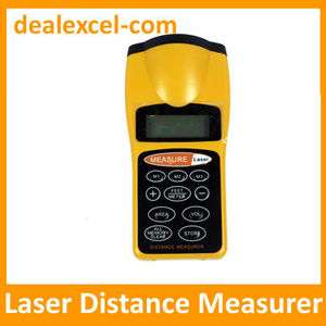   New Ultrasonic Distance Measure Measurer with Laser Pointer  