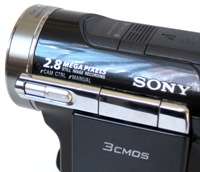 Design 3CMOS Sensor Handycam mit