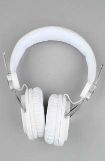 WeSC The Bassoon Headphones in White  Karmaloop   Global Concrete 