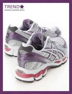 BN ASICS GEL KAYANO 17 Running Shoes Purple White  