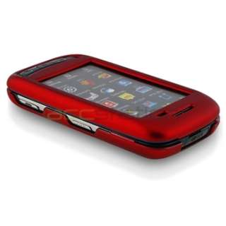 RED HARD CASE FOR AT&T SAMSUNG SGH A877 IMPRESSION  