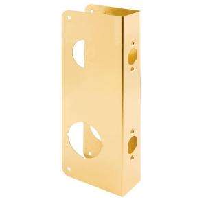   Guard Steel With Slide Bolt Brass Plated U 9910 at The Home Depot