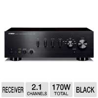 Click to view Yamaha A S500BL Integrated Amplifier   2.1 Channel, 170 