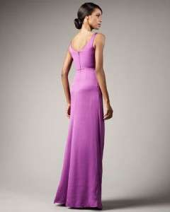 STELLA MCCARTNEY Violet Guillio Twist Gown Dress 40 NWT  