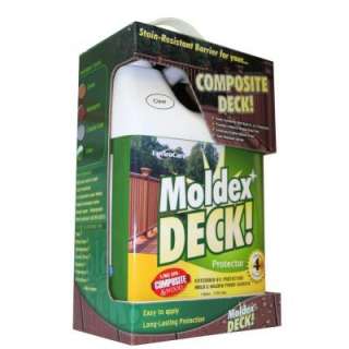 Moldex Deck Protector, Clear 4800 