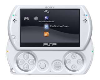 PlayStation Portable   PSP Go Konsole, Pearl White Sony PSP  