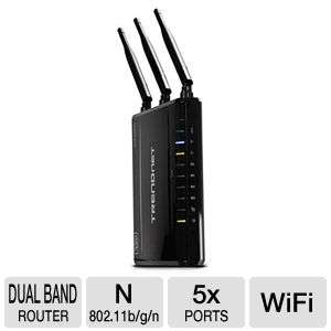 TRENDnet TEW 692GR 450Mbps Concurrent Dual Band Wireless N Router 