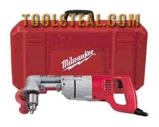 MILWAUKEE 3107 8 1/2 in. D Handle Right Angle Drill Kit WITH WARRANTY 