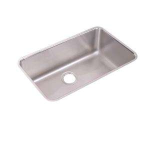   11.5 in. 0 Hole Single Bowl Kitchen Sink ELUH281612 