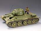RA025 3 Soviet T34/76 (3A POAHHY) LE150 by King & Country  