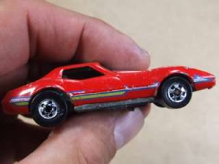 1975 Hot Wheels Car Corvette Stingray Needs TLC *  
