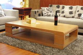 Design Holz Tisch Couchtisch LAURA in Hell Ulme 160*80  