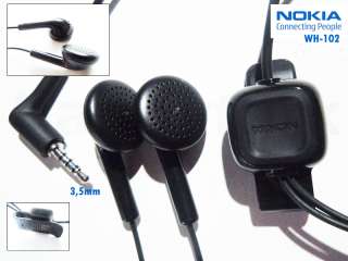 Original Nokia Stereo Headset WH 102 Radio Antenne integriert mit 3 