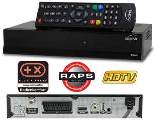 AVANIT SXHD HDTV HD Digital SAT Satelliten Receiver USB Unicable RAPS 