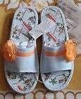 Disney Aloha Mickey Mouse Blue Esparille Shoe Sandal Slippers Ladies 6 
