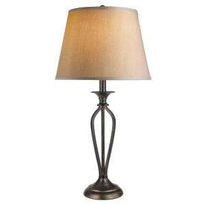 Hampton Bay Rhodes 28 in. Table Lamp HD09999TLBRZC at The Home Depot