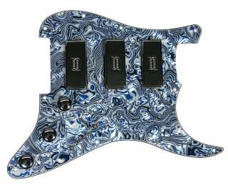 Seymour Duncan SM 3 Mini Humbucker Strat Loaded Pickguard