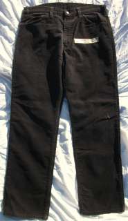 Vintage Levis 519 1558 Black Worn In Corduroy Talon 42 Jean  