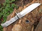   BLANK Large Hunter Making Knives Knife Big w/Brass Guard Bolster #058