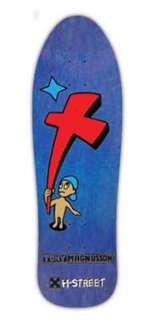 Street Tony Magnusson Kid And Cross LIMITED EDITION Skateboard Deck 