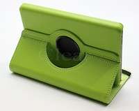   Fire 360° Rotating PU Leather Case w/ Swivel Stand Green  
