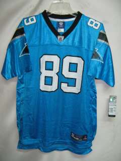 Panthers Steve Smith Cyan EQP Youth Jersey X Large $60  