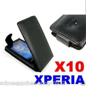 Leder Handytasch Handyetui für Sony Ericsson Xperia X10  