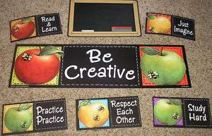 Teacher Resource Susan Winget Be Creative Bulletin Board Set  