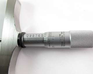 Starrett 445 Micrometer Depth Gage Set 0 9 Inch Range  