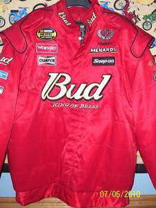 Dale Earnhardt Jr Autographed Bud Jacket  