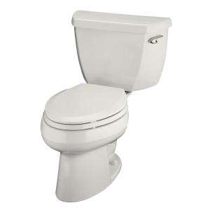KOHLER Wellworth 2 Piece Elongated Toilet in White K 3432 RA 0 at The 