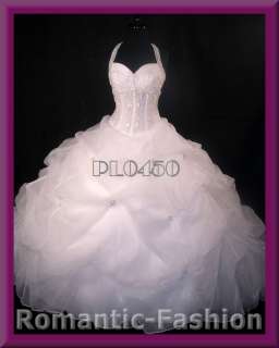 Neckholder Brautkleid, Hochzeitskleid als Maßanfertigung Weiß od 