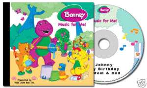 Childrens Music CD   Personalized With Their Name  